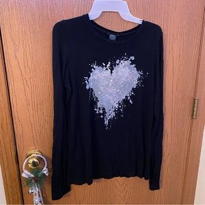 Silver Heart Shirt